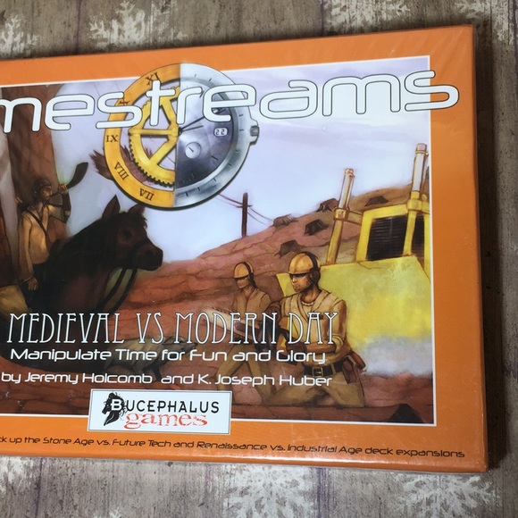 Timestreams Medieval Versus Modern Day Card Game - Picture 10 of 12